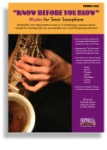Know Before You Blow - Jazz Modes for Tenor Sax TS425