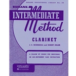 Rubank Intermediate Method Clarinet HL04470170