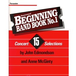 Queenwood Beginning Band Book 1 - Percussion Q886017