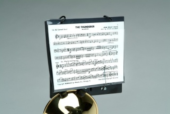 HC260  DEG Clamp On Trumpet Lyre and Flip Folder