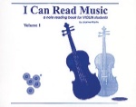 I Can Read Music Volume 1 - Violin 0439