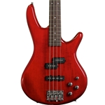 GSR200TR Ibanez Electric Bass Guitar -- Transparent Red