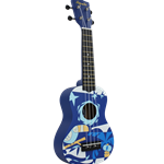 DDUK2 Blue Bird Soprano Ukulele