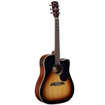 RD26CESB Alvarez Acou/Elect Guitar Mahogany/Spruce-Sunburst