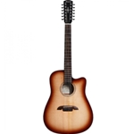 AD60-12CESHB  Alvarez Acoustic Electric Guitar - 12 String Shadow Burst