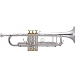 ETR520GS Eastman Advanced Bb Silver Trumpet