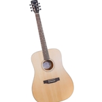 D10 Nashville Guitar Works NGW Dreadnought Acoustic Guitar - Natural