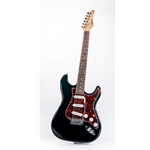 NGW130BK Nashville Guitar Works NGW Electric Guitar - Black / Rosewood