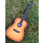 D10EB Nashville Guitar Works NGW Dreadnought Acoustic - Edgeburst