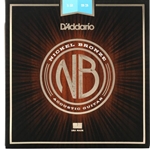 NB1253 D'Addario Nickel Bronze Acoustic Guitar Strings - Light 12-53