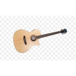 OM10CE Nashville Guitar Works NGW OM Acou/Elect Guitar - Natural