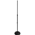 MS7201B On Stage Stands Round Base Microphone Stand