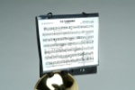 HC260  DEG Clamp On Trumpet Lyre and Flip Folder