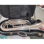 BE787  Besson International Silver 3/4 Tuba w/case