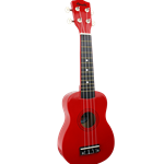 AMUKRD Red Apple Soprano Ukulele