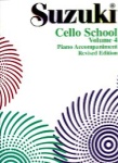 Suzuki Cello School Piano Acc. 4 0269S