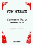 Concerto No. 2 Clarinet And Piano CU752