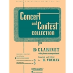 Concert And Contest Clarinet Piano Acc HL04471640