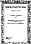 Morceau Symphonique - Trombone / Baritone TS0046