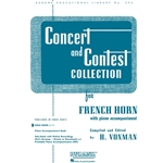 Concert And Contest French Horn, with piano accompaniment HL04471770