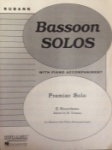 Premier Solo For Bassoon And Piano HL04476934