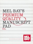 12 staves Manuscript Pad (GLUED 96 PGS) MB93900