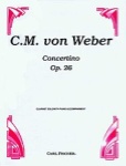 Weber Concertino, Op. 26 CU724