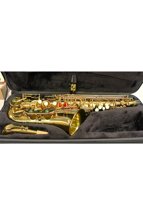 Manning Music - PMSA-185 P Mauriat Intermediate Alto Sax, Gold Lacquer