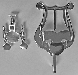 1815S Bach Clamp-On Trumpet Lyre Silver