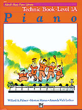 Alfred Basic Piano Technic Level 1A 2460