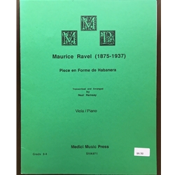 Habanera for Violin and Piano SVA971