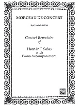 Morceau de Concert - F. Horn and Piano TS0002
