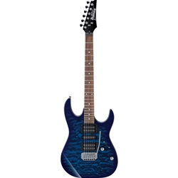 GRX70QATBB Ibanez GRX Electric Guitar - Transparent Blue Burst