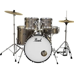 RS525SC/C707  Pearl Roadshow Bronze Metallic Drumset w/cymbals