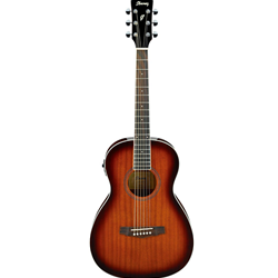 PN12EVMS  Ibanez Parlor Acoustic Guitar - Vintage Mahogany Sunburst