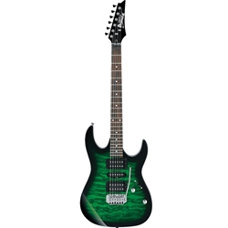 GRX70QATEB Ibanez GRX Electric Guitar - Transparent Emerald Burst