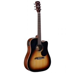 RD26CESB Alvarez Acou/Elect Guitar Mahogany/Spruce-Sunburst