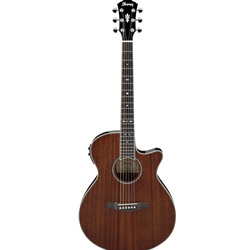 AEG62NMH Ibanez Acou/Elect Guitar - Natural Mahogany