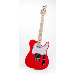 NGW125RD Nashville Guitar Works NGW Electric Guitar - Red / Maple