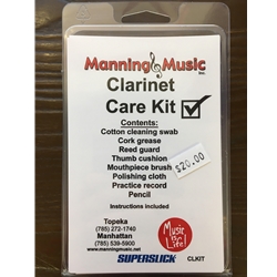 CLKIT Superslick Clarinet Care Kit
