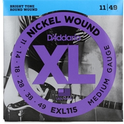 EXL115  D'Addario Nickel 11-49