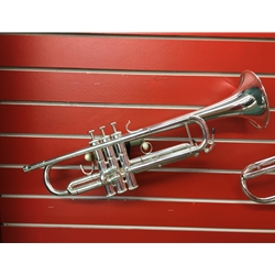 92BALR  Besson French Silver Trumpet