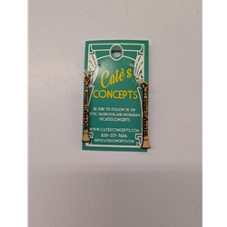 CCECL Cate's Concepts Earrings - Clarinet