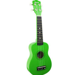 AMUKGR Green Apple Soprano Ukulele