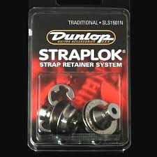 SLS1501  Dunlop StrapLok Strap Retainer System -- Nickel