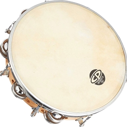 CP391 10" Tunable Tambourine, double row