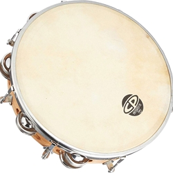 CP391 Cosmic Percussn 10" Tunable Tambourine, double row