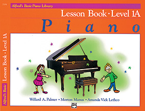 Alfred Basic Piano Lesson Level 1A 2104