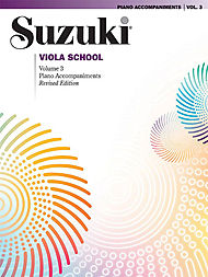 Suzuki Viola School Piano Acc. 3 0246S