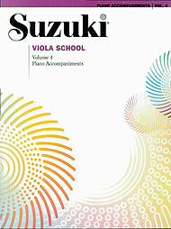 Suzuki Viola School Piano Acc. 4 0275S